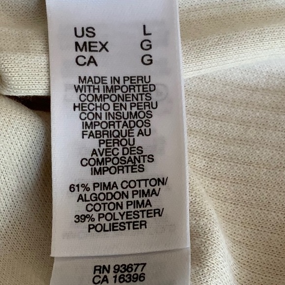 CLAIBORNE DRESS TEE SIZE LARGE EXCELLENT CONDITION - Picture 4 of 4